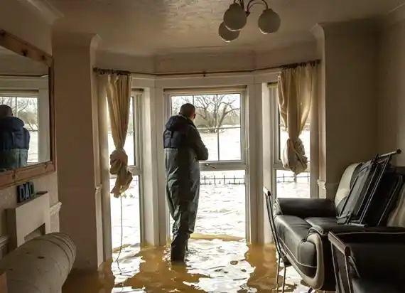 water damage restoration service Hidden Meadows
